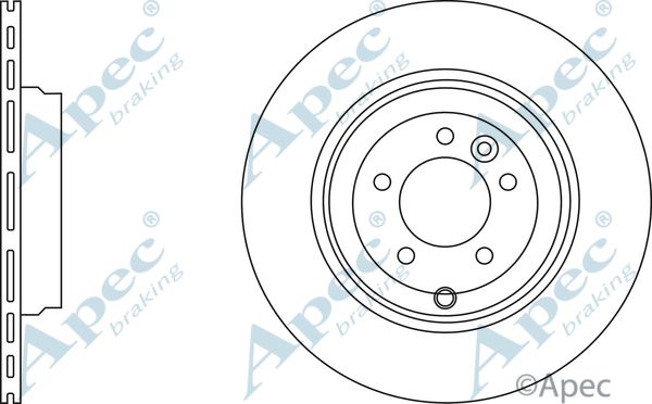 APEC BRAKING Jarrulevy DSK2819